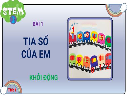 Bài giảng STEM Lớp 2 - Bài 1: Tia số của em